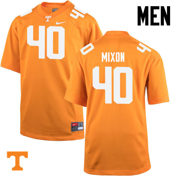 Men #40 Dimarya Mixon Tennessee Volunteers College Football Jerseys-Orange